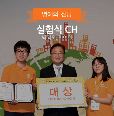 명예의 전당, 실험식 CH / 박청훈, 최이현